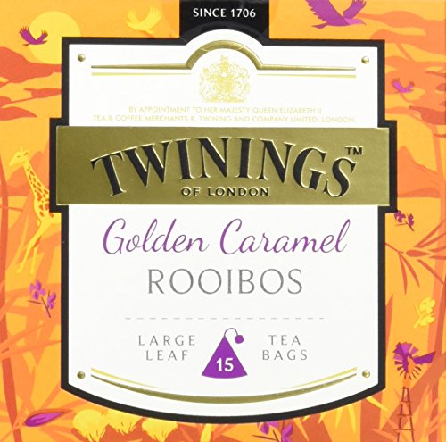 Twinings Golden Caramel Rooibos, 2Er Pack (2 X 37,5 G) von Twinings