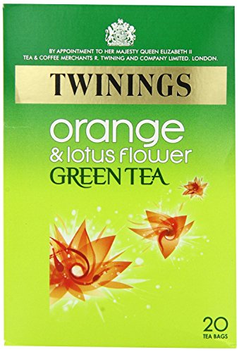 Twinings Green Tea with Orange and Lotus Flower 20 Btl. 40g von Twinings