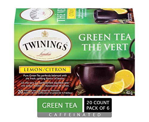 Twinings Grüner Tee Zitrone 20 Pro Packung (Packung von 6) von Twinings