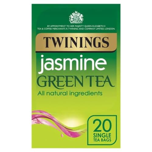 Twinings Jasmine Green Tea 20 Btl. 50g - Grüner Tee mit Aromen von frisch getrockneten Jasminblüten Twinings Jasmine Green Tea 20 Btl. 50g - Grüner Tee mit Aromen von frisch getrockneten Jasminblüten von Twinings