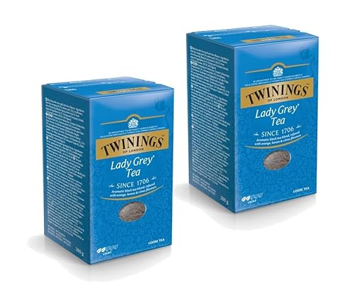 Twinings Lady Gray loose tea 200g, 2-pack (2 x 200 g) von Twinings