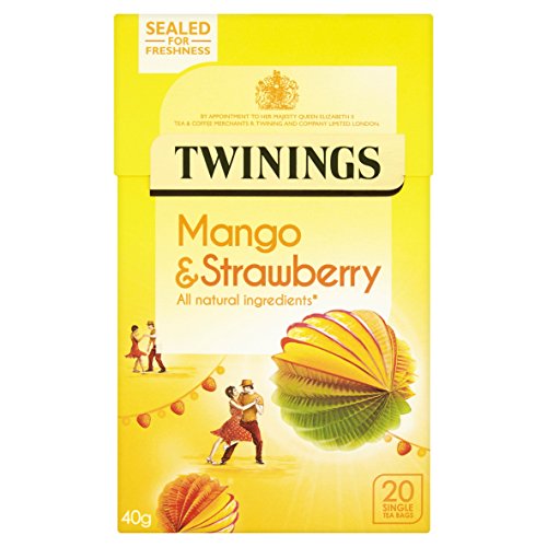 Twinings - Mango & Strawberry - 20 Tea Bags - 40g von Twinings