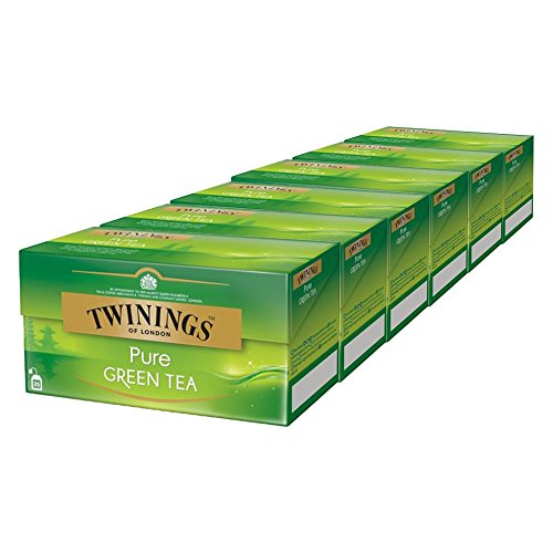 Twinings Pure Green Tea, 6x 25 Teebeutel 6er Pack von Twinings
