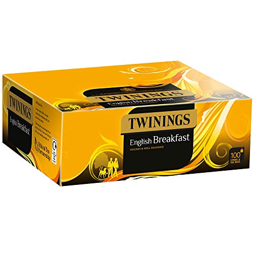 Twinings Tea Bags Traditional English Breakfast Fine Aromatic Ref A00805 [Pack 100] von Twinings