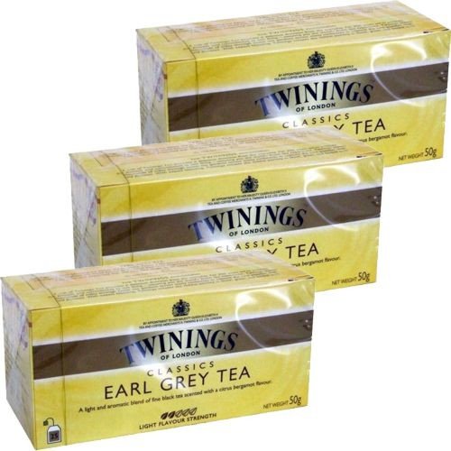 Twinings Teebeutel Earl Grey Tea 3 x 25 Btl. von Twinings
