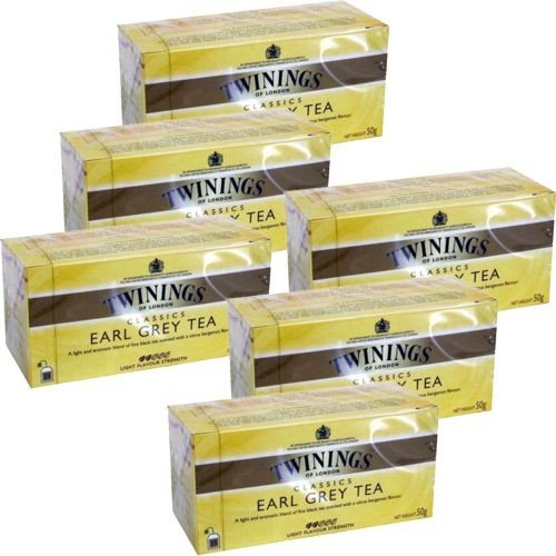 Twinings Teebeutel Earl Grey Tea 6 x 25 Btl. von Twinings