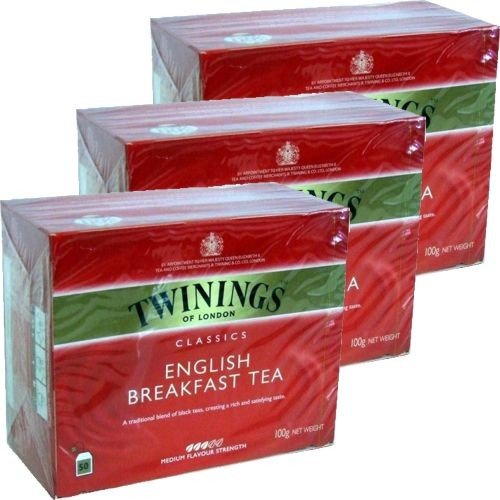 Twinings Teebeutel English Breakfast Tea 3 x 50 Btl. von Twinings