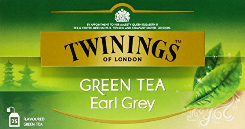 Twinings Teebeutel Green Tea Earl Grey 3 x 25 Btl. (Grüner Tee) von Twinings