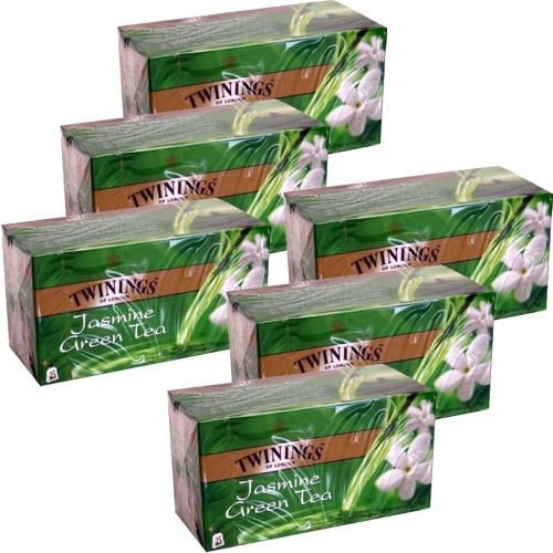 Twinings Teebeutel Green Tea Jasmine 6 x 25 Btl.(Grüner Tee Jasminblüte) von Twinings