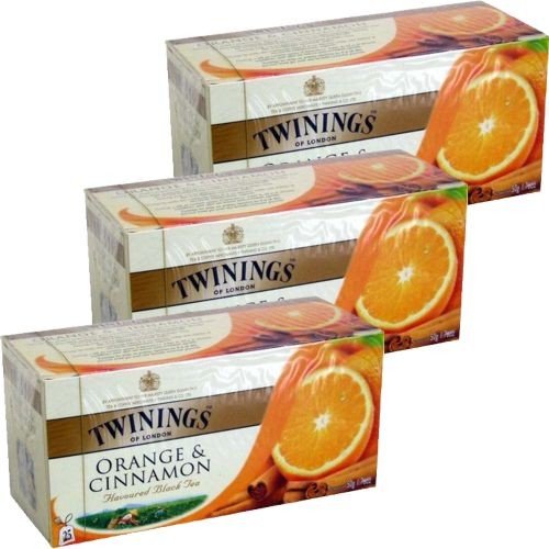 Twinings Teebeutel Orange & Cinnamon 3 x 25 Btl. (Orange & Zimt) von Twinings