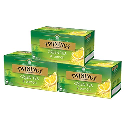 Twinings Teebeutel Thé Vert Citron 3 x 25 Btl. (Grüner Tee Zitrone) von Twinings