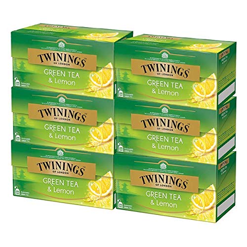 Twinings Teebeutel Thé Vert Citron 6 x 25 Btl. (Grüner Tee Zitrone) von Twinings