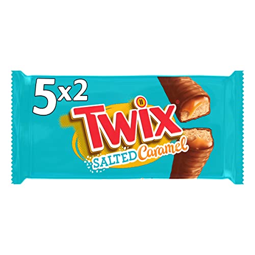 Twix Salted Caramel Schokoriegel, 5 x 46 g von Twix