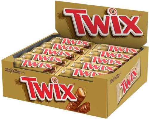 Twix Single, 32er Pack (32 x 50 g) von Twix