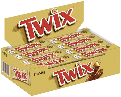 Twix Single, 32er Pack (32 x 50 g) von Twix