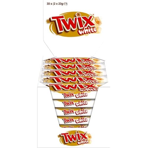 Twix White, Schokoriegel, 30 Riegel je 46g Twix White, Schokoriegel, 30 Riegel je 46g von Twix