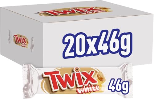 Twix White Chocolate Bars - Pack Size = 1x20 von Twix