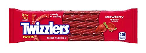 Twizzlers - Erdbeere 70g (2 Stück) von Twizzlers