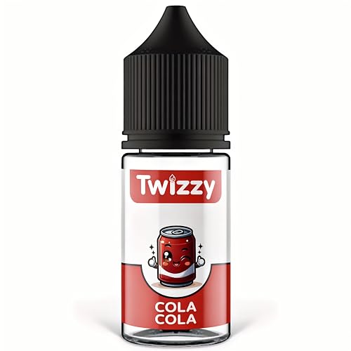 Twizzy Cola Lebensmittelaroma - 30ml - Intensives Aroma – Ideal zum Backen, in Lebensmitteln & Getränken, auch für Vernebler, Nebelmaschinen, uvm. von Twizzy