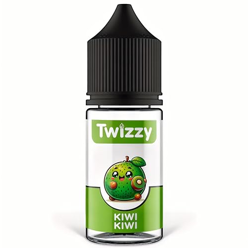 Twizzy Kiwi Lebensmittelaroma - 30ml - Intensives Aroma – Ideal zum Backen, in Lebensmitteln & Getränken, auch für Vernebler, Nebelmaschinen, uvm. von Twizzy