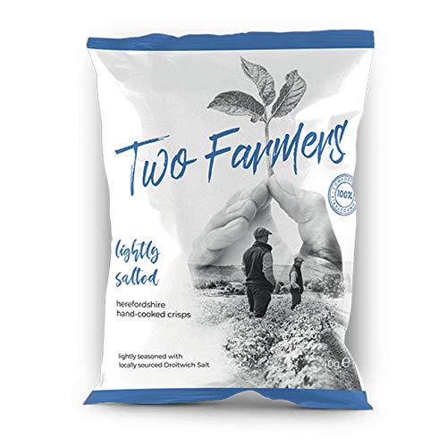 Two Farmers Natural Lightly Salted Crisps 40g x 6 von Two Farmers