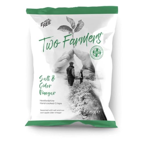 Two Farmers Natural Salt & Vinegar Crisps 150g von Two Farmers