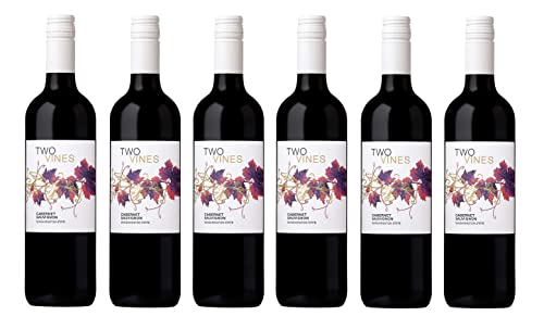 6x 0,75l - Columbia Crest - Two Vines - Cabernet Sauvignon - Washington State - USA - Rotwein trocken von Two Vines