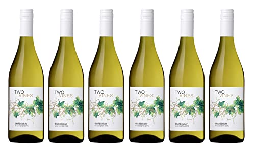 6x 0,75l - Columbia Crest - Two Vines - Chardonnay - Washington State - USA - Weißwein trocken von Two Vines