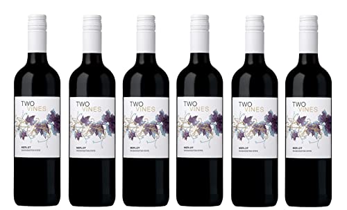6x 0,75l - Columbia Crest - Two Vines - Merlot - Washington State - USA - Rotwein trocken von Two Vines