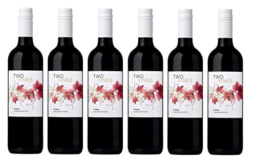 6x 0,75l - Columbia Crest - Two Vines - Syrah - Washington State - USA - Rotwein trocken von Two Vines