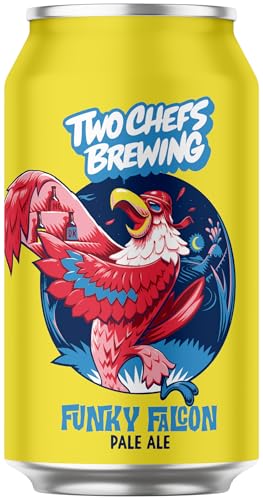 Two Chefs - Funky Falcon, 4er Pack, 4x330ml Craft Beer Two Chefs - Funky Falcon, 4er Pack, 4x330ml Craft Beer von TwoChefs Brewing