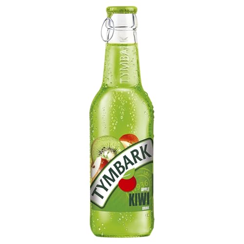 Tymbark Kiwi Apfel, Erfrischungsgetränk 24 Flaschen je 250ml von Tymbark