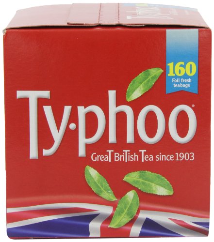 Typhoo Tea 160 Btl. 500g - Schwarzer Tee Typhoo Tea 160 Btl. 500g - Schwarzer Tee von Typhoo