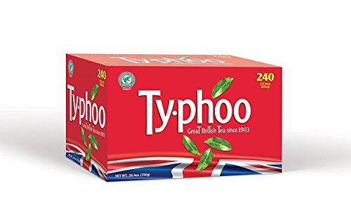 Typhoo Tea 240 Btl. 750g - Schwarzer Tee Typhoo Tea 240 Btl. 750g - Schwarzer Tee von Typhoo