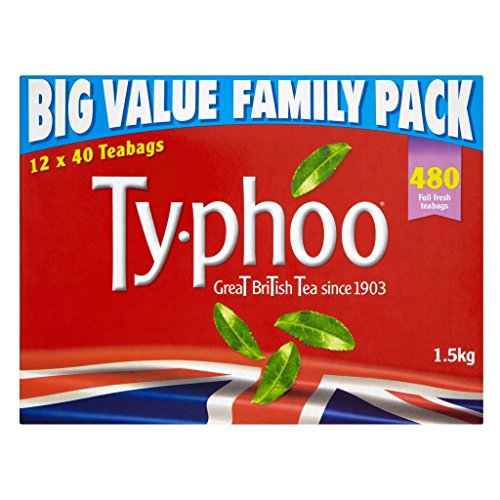 Typhoo Tea 480 Btl. 1500g - Schwarzer Tee Typhoo Tea 480 Btl. 1500g - Schwarzer Tee von Typhoo