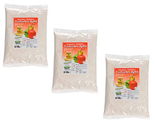 3x 1kg ottoman Türkischer Apfeltee rot Instantgetränk mit Apfelgeschmack in Pulverform von Typos - Turkish
