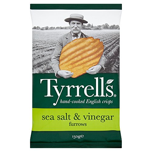 Tyrrell's Furrows Sea Salt & Vinegar 150g von Tyrrells