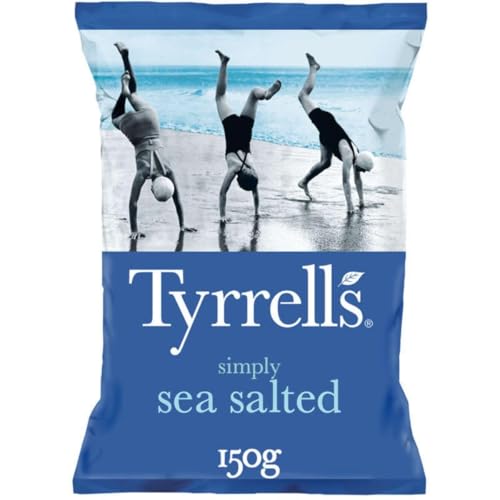 Tyrrell´s Lightly Sea Salted, slow-cooked crisps, 150g von Tyrrells