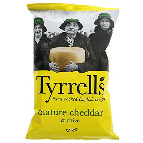 Tyrrells Cheddar Käse und Schnittlauch, 150 g von Tyrrells