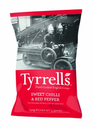 Tyrrells Sweet Chilli & Red Pepper 150g, 4er Pack (4 x 150g) von Tyrrells