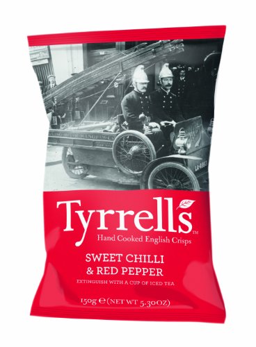 Tyrrells Sweet Chilli & Red Pepper 150g, 4er Pack (4 x 150g) von Tyrrells