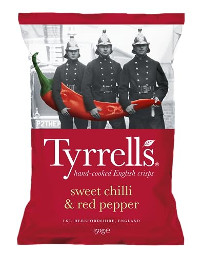 Tyrrells Sweet Chilli & Red Pepper 150g von Tyrrells