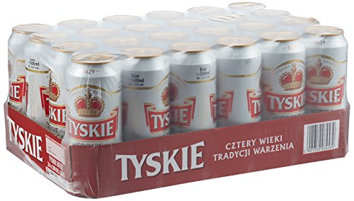 Tyskie Pils, EINWEG (24 x 0.5 l) von Tyskie