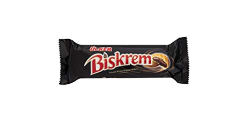 ÜLKER Biskrem - Mit Kakaocreme gefüllte Kekse 100G x 18 von Ülker