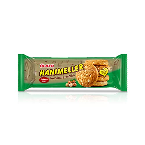 ÜLKER Hanimeller - Süße Kekse mit Haselnüssen 82GRx18 ÜLKER Hanimeller - Süße Kekse mit Haselnüssen 82GRx18 von ÜLKER