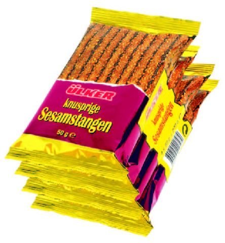 Knusprige Sesam Stangen - 20 Stück a 40g von Ülker