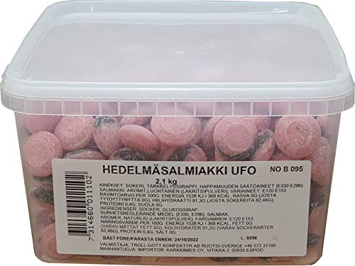 UFO - Fruit Salmiakki Hard Boild Sweets - finnisch - schwedisch - 2,1 kg UFO - Fruit Salmiakki Hard Boild Sweets - finnisch - schwedisch - 2,1 kg von UFO