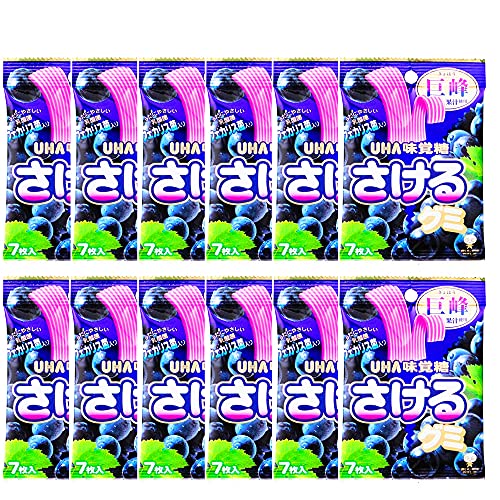 Gummy Traube sieben X10 Taschen Geschmack Zucker zu vermeiden Gummy Traube sieben X10 Taschen Geschmack Zucker zu vermeiden von UHA
