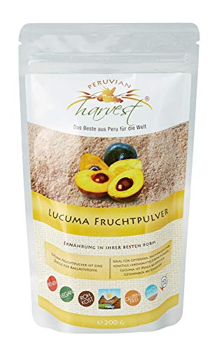 UHTCO Peruvian Harvest Lucuma Fruchtpulver 200g | Das Beste aus Peru für die Welt von UHTCO