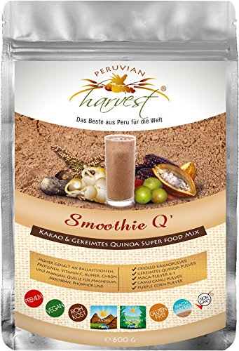 UHTCO Peruvian Harvest Smoothie Q - Super Food Mix 600g | Das Beste aus Peru für die Welt von UHTCO